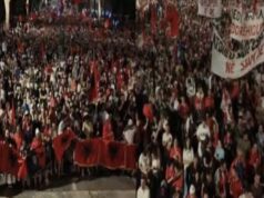 La Manifestazione di Massa: Un’Analisi della Protesta Italiana contro la Governance di Edi Rama